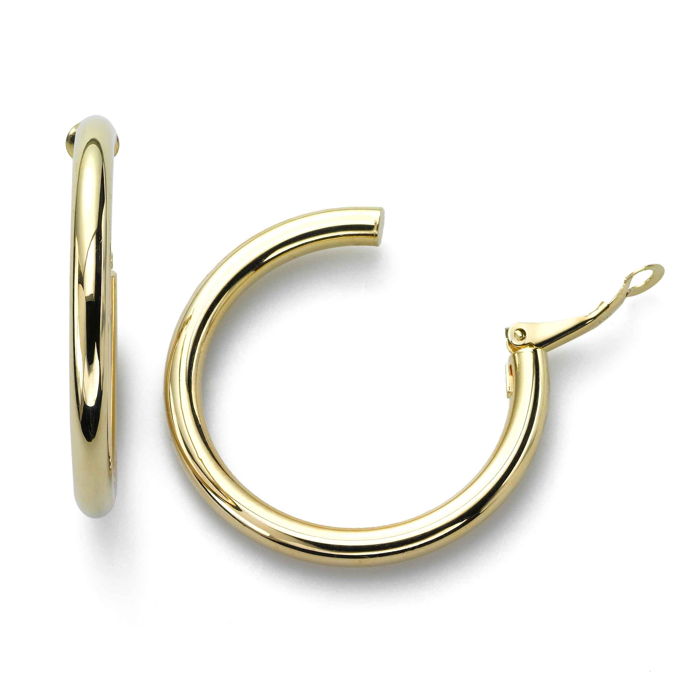 あい　Classic Hoops Thick Small Gold Classic 1