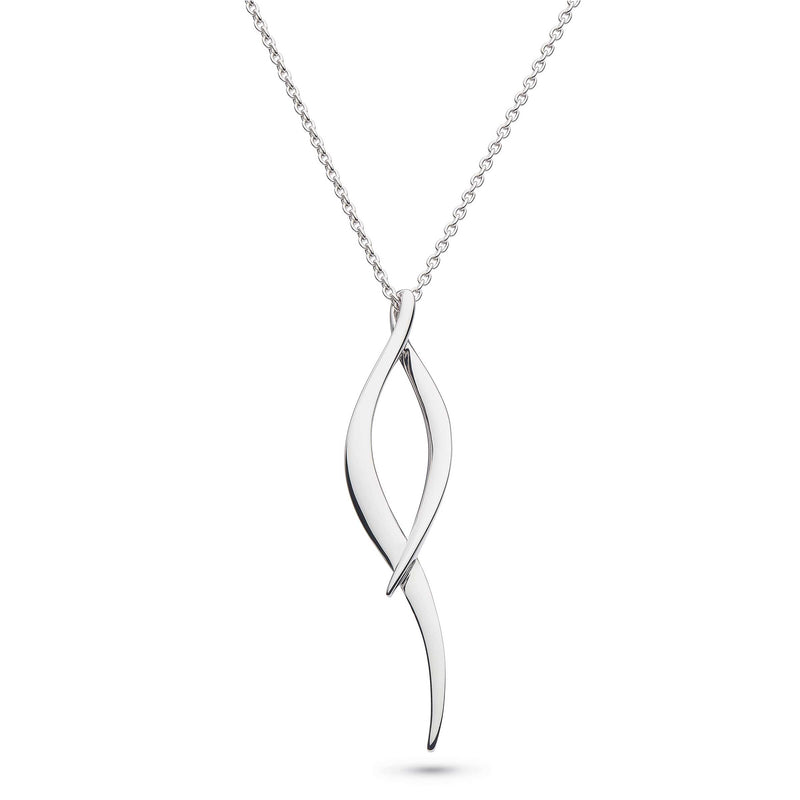 Entwine Twine Twist Pendant, Sterling Silver