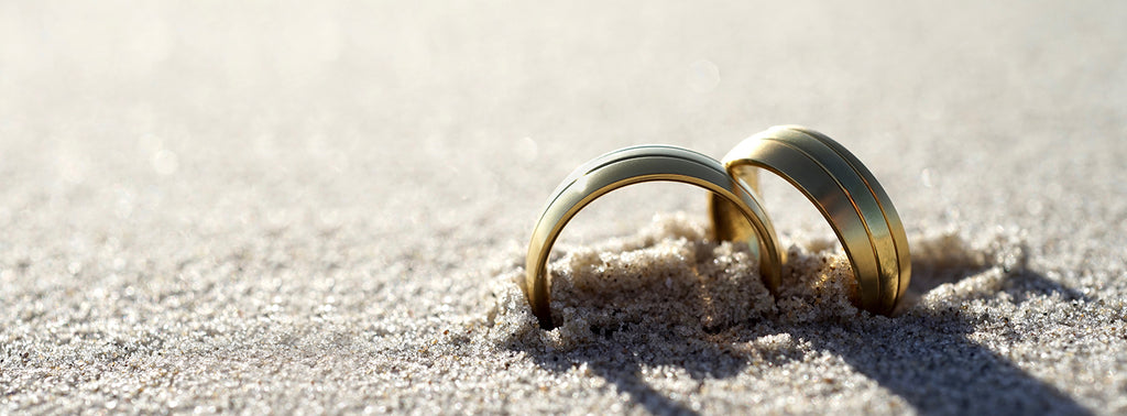 Wedding Bands on Beach