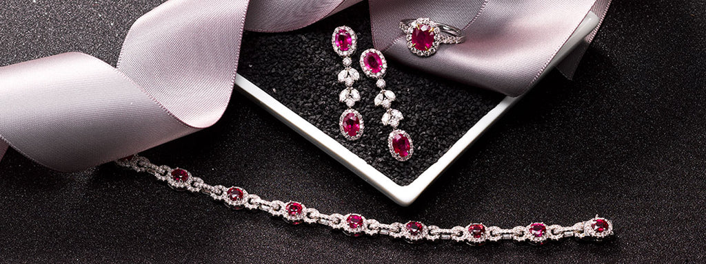 Ruby and Diamond Jewerly