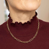 Link Chain Necklace, 18 Inches, 14K Yellow Gold