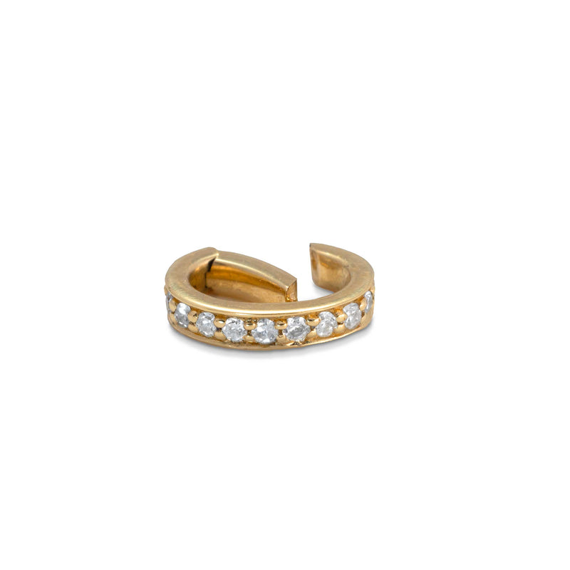 Convertible Diamond Bale, 14K Yellow Gold