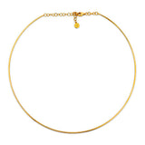 Choker Necklace, 14K Yellow Gold