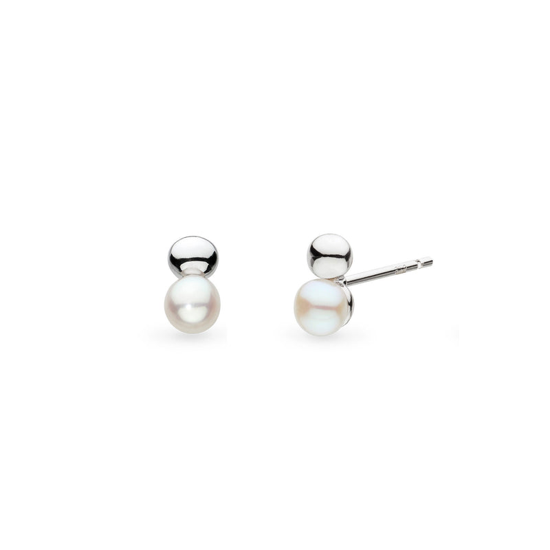Coast Tumble Pearl Stud Earrings, Sterling Silver