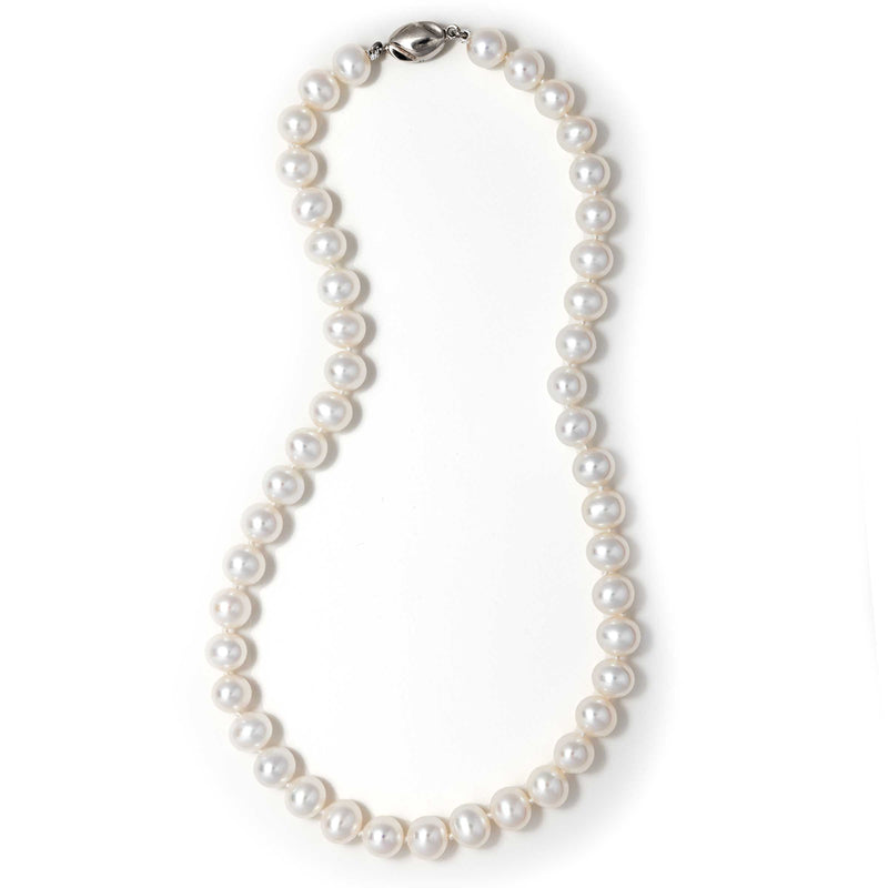 Freshwater Pearl Necklace, 7.5-8 MM, 16 Inches