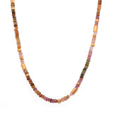 Tourmaline, Moonstone and Pearl Necklace, 24 Karat Vermeil