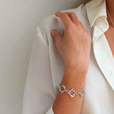 Alicia Bracelet, Sterling Silver