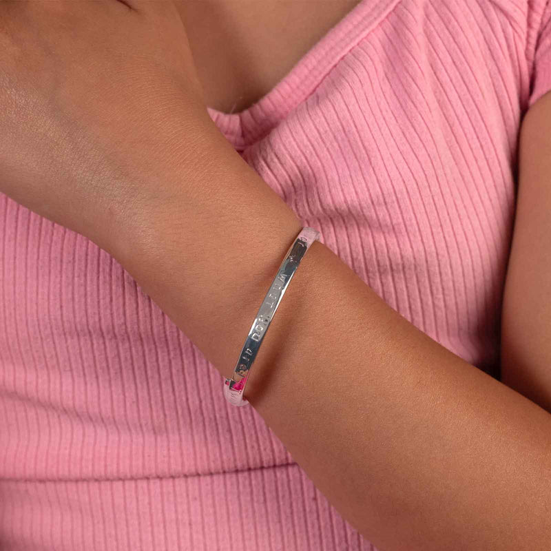'Twinkle, Twinkle Little Star' Bangle Bracelet, Sterling Silver