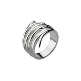 Helix Wrap Ring, Sterling Silver