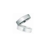 Flat Profile High-Polish Wedding Band, 6 MM, Argentium Sterling Silver