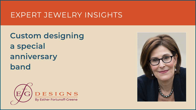 Custom Designing a Special Anniversary Band