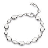 Coast Pebbles Organic Links Bracelet, Sterling Silver