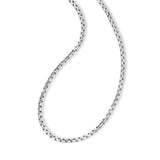 Box Chain Ankle Bracelet, 10 Inches, Sterling Silver