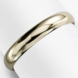 Dome Bangle, 14 Karat Yellow Gold, .45 Inch Wide