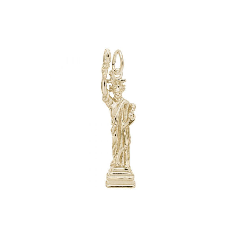 Statue of Liberty Charm, 14K Yellow Gold