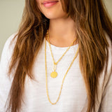Paperclip Chain, 30 Inches, 14K Yellow Gold