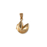 Pre-Owned Fortune Cookie Locket, 14K Yellow Gold