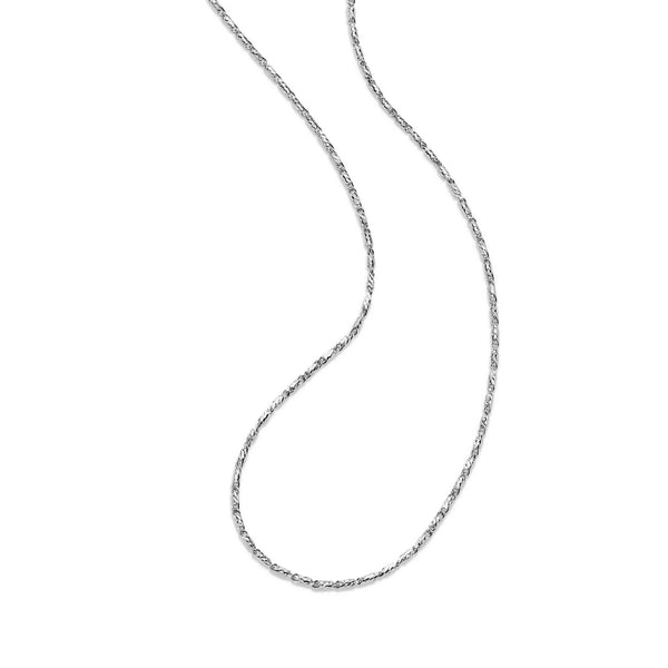 Raso Link Chain, 16 Inches, 14K White Gold | Online Jewelry Boutique ...