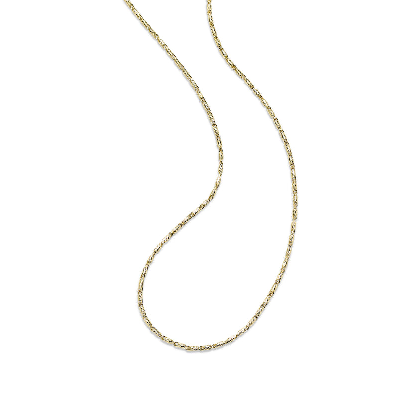 Raso Link Chain, 24 Inches, 14K Yellow Gold