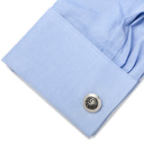 Targaryen Filigree Cufflinks, Stainless Steel