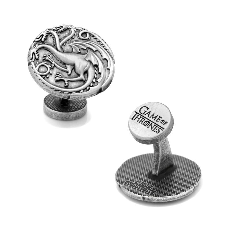 Targaryen Three Headed Dragon Sigil Cufflinks