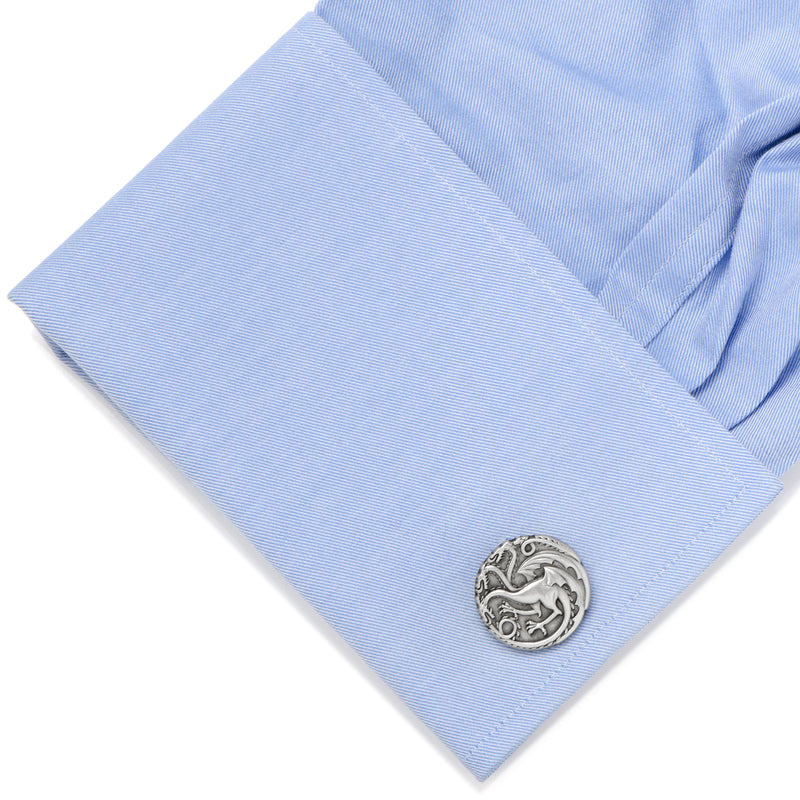 Targaryen Three Headed Dragon Sigil Cufflinks