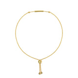 Polished Bar Bolo Bracelet, 14K Yellow Gold