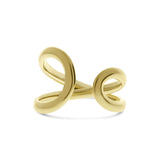 Open Loop Ring, 14K Yellow Gold