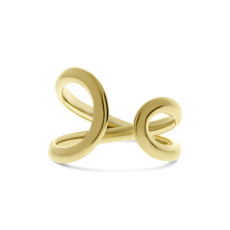 Open Loop Ring, 14K Yellow Gold