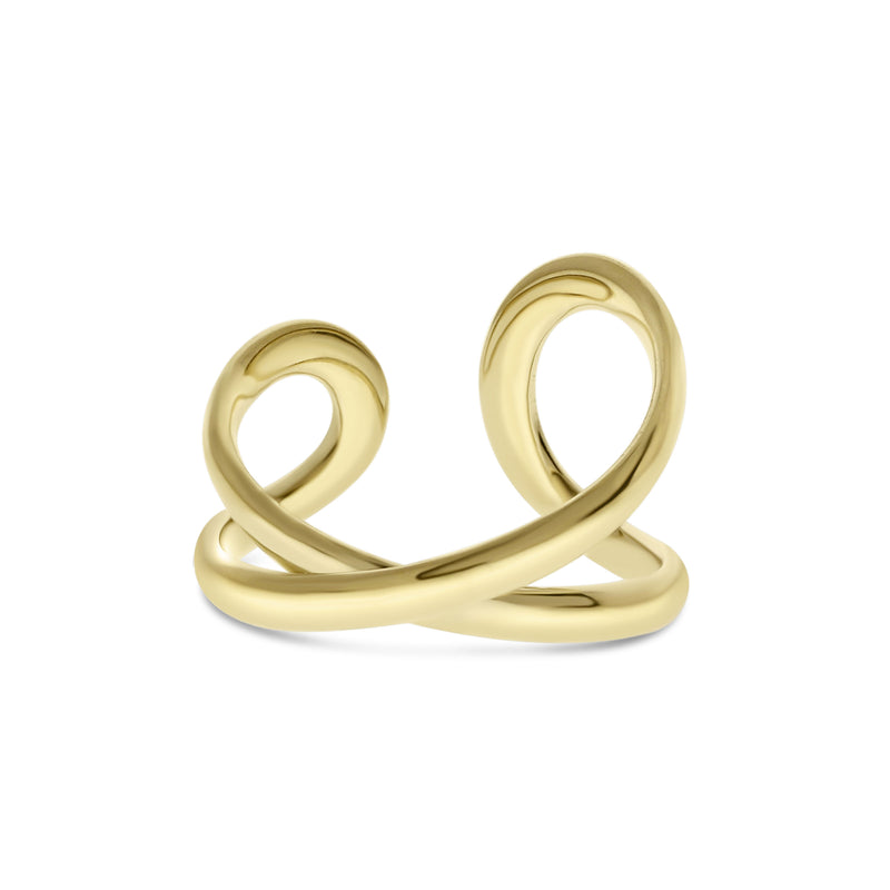 Open Loop Ring, 14K Yellow Gold