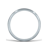 Platinum Brushed Wedding Band, 6 MM