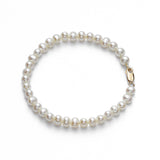 Child's Freshwater 6-Inch Pearl Bracelet, 14K Yellow Gold