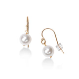 Freshwater Cultured Pearl Drop Earrings, 14K Yellow Gold