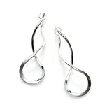 'Endless Braid' Medium Earrings, Sterling Silver