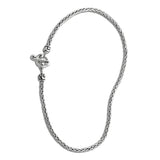 Wheat Design Necklace, Sterling Silver