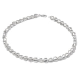 Seed Design Necklace, Sterling Silver