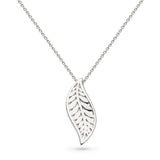 Blossom Eden Leaf Pendant, Sterling Silver