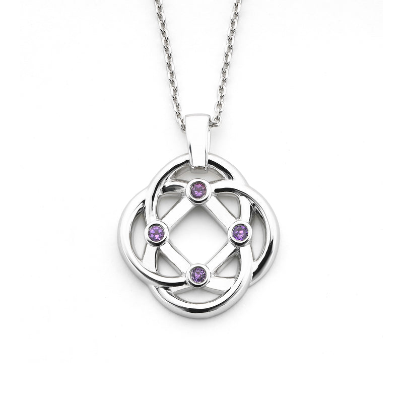 The Safe Center Pendant, Sterling Silver