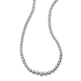 Graduated Diamond Eternity Necklace, 3.33 Carats, Platinum