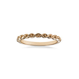 Stackable Interweaving Design Ring, 14K Rose Gold