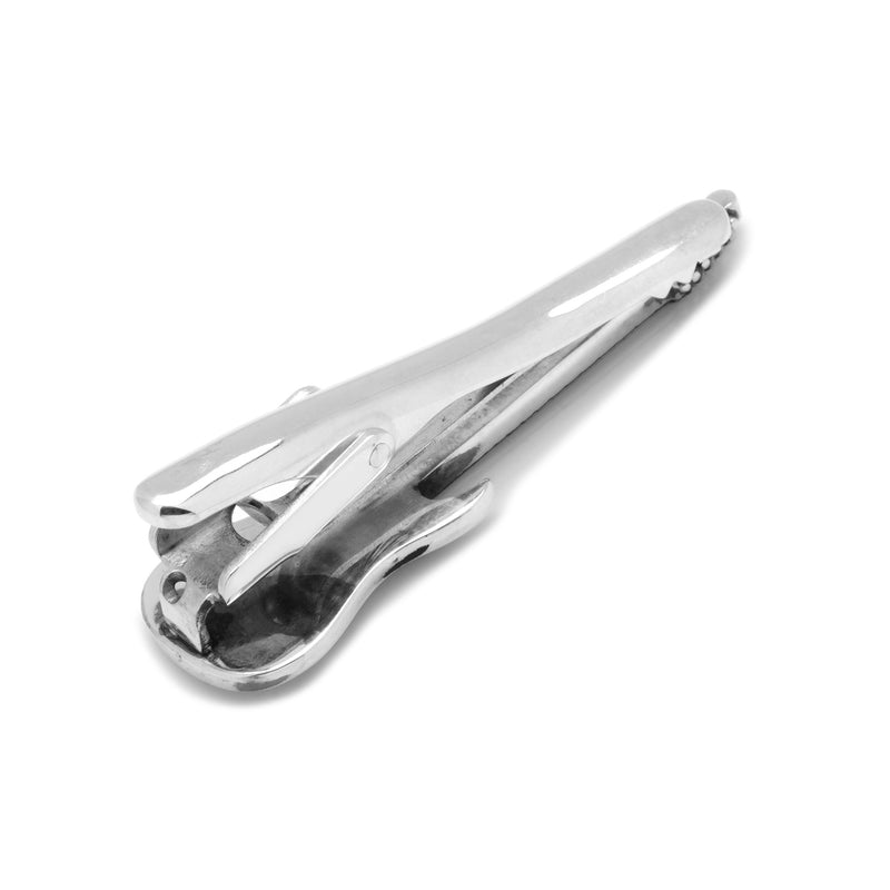 Electric Guitar Tie Bar, Plated Base Metal