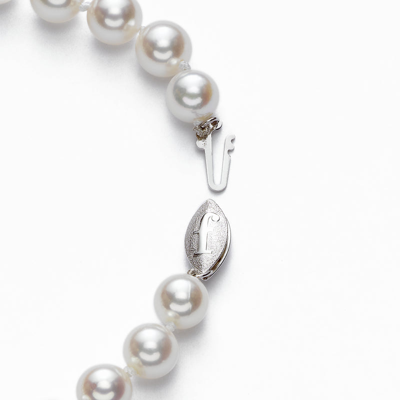 Saltwater Cultured Pearls, 6.75MM Bracelet, 14K Gold