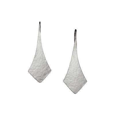 Vamp Medium Earrings, Sterling Silver