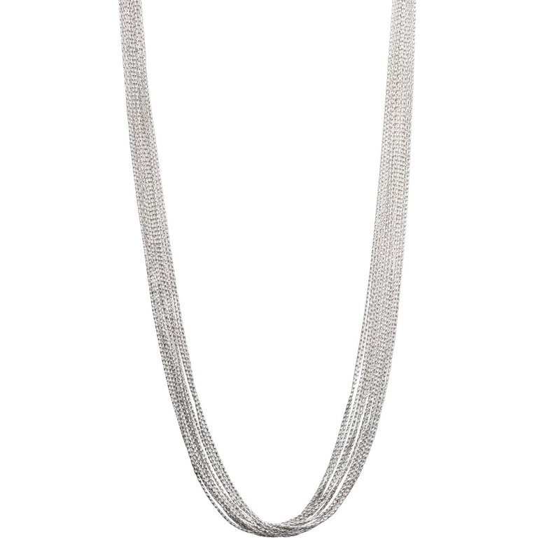 Ten Strand Silky Necklace, 18 Inches, Sterling Silver