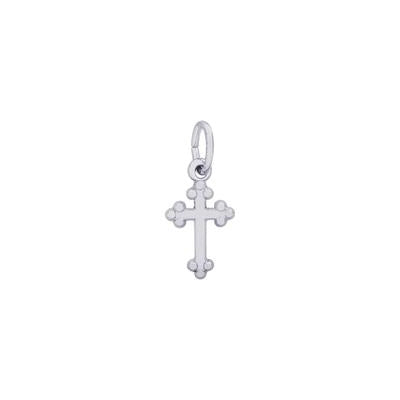 Botonny Cross Charm, Sterling Silver